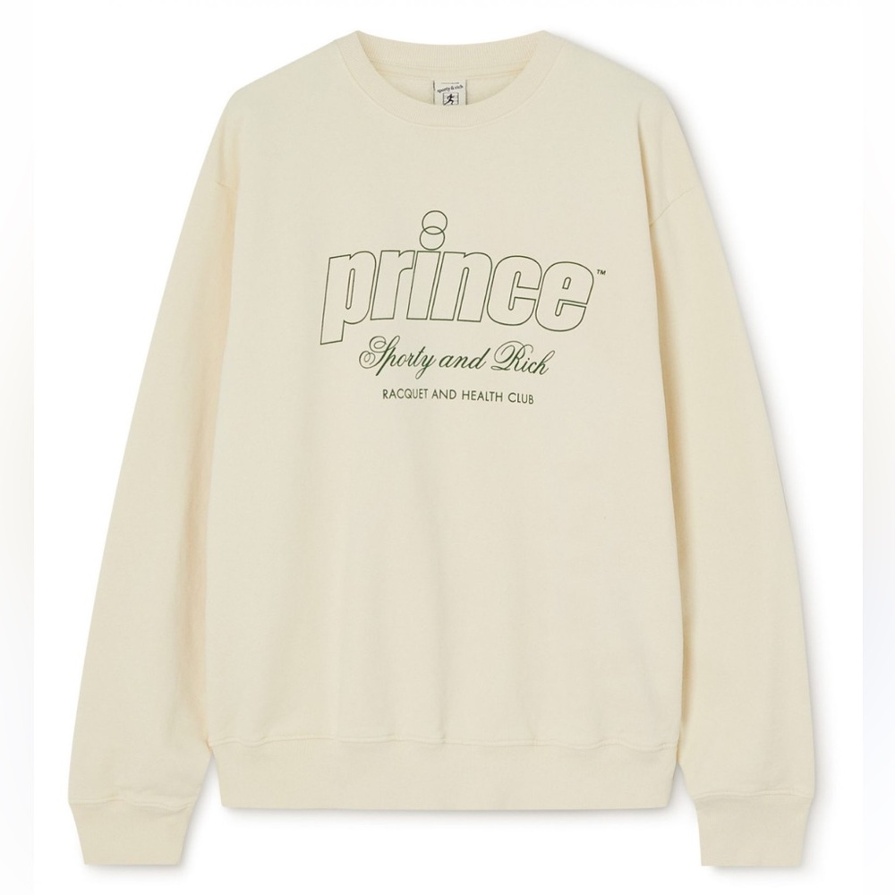 SPORTY AND RICH X PRINCE SWEATSHIRT 🎾